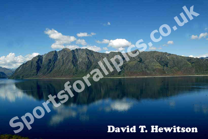 Lake Hawea, Wanaka, New Zealand.